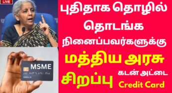 கிரெடிட் கார்டுகள் மூலம் MSME-களுக்கு கடன்கள்; யாருக்கு, எவ்வளவு கிடைக்கும்?