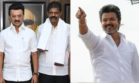 தவெக தலைவருமான விஜயின் முன்னாள் மேனேஜர் பி.டி.செல்வகுமார் திமுகவில் இருந்து திடீரென்று விலகி உள்ளார்
